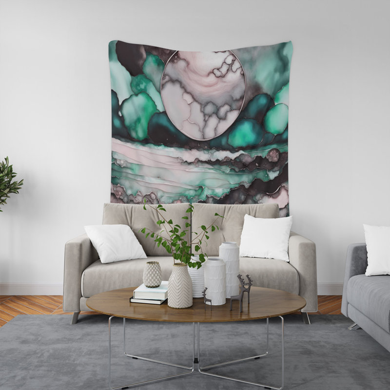 Tapisserie murale, H 88 po x l 104 po x P 1,2 po
