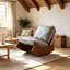 Chaise berçante confortable-1122642752