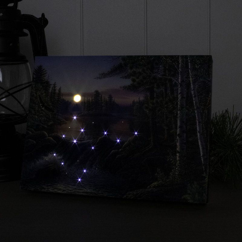 Toile de table éclairée 8 x 6 Boundary Waters