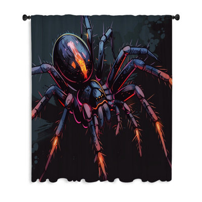 Rideaux Spider, occultant et voilages - 1 panneau