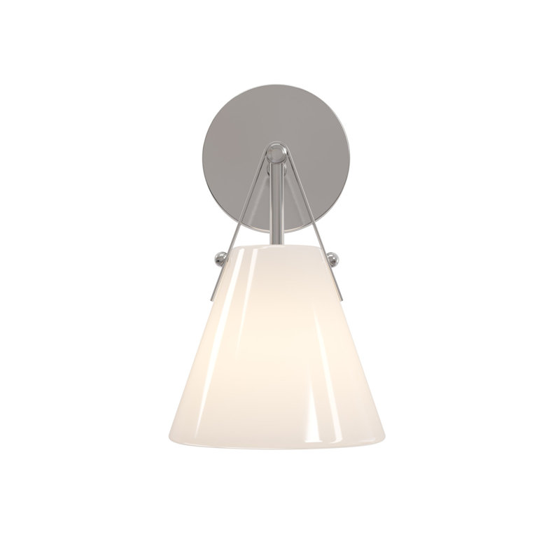 Bronwen 1 - Light Barn Light, Polished Nickel