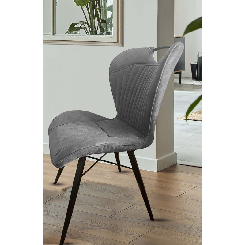 Holborn Upholstered Dining Chair, Grey