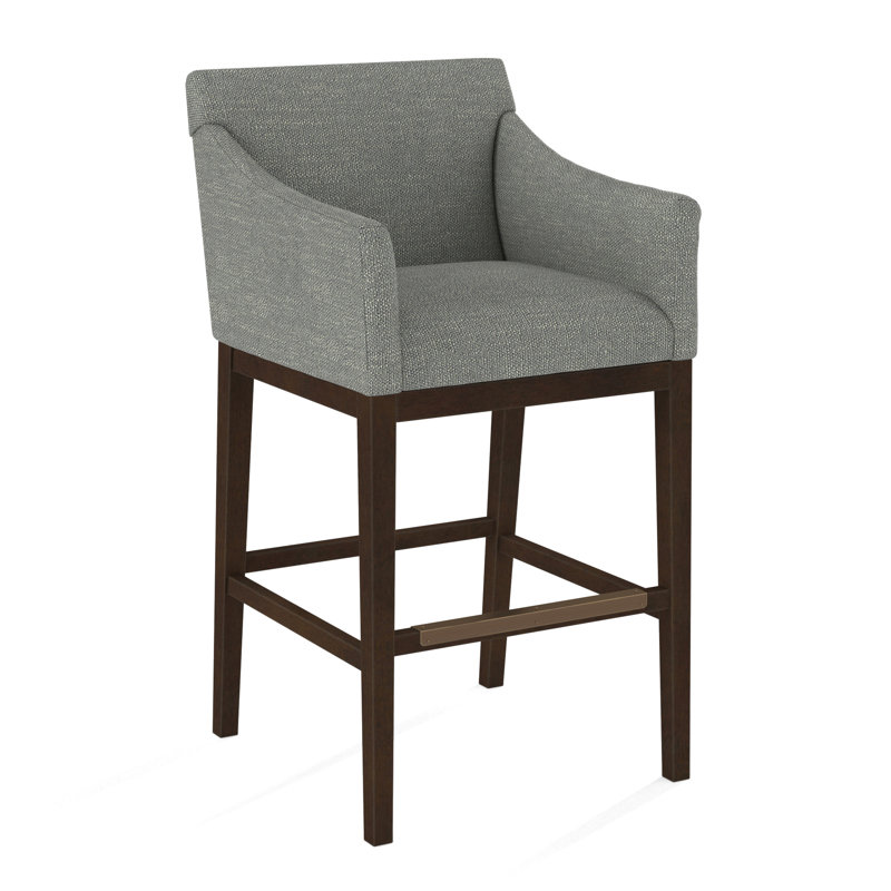 Upholstered Stool, 61650-33, Nutmeg