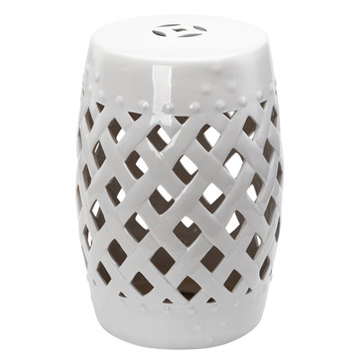 Tillia Semi-Porcelain Garden Stool