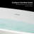 71" Resin Stone Freestanding Bathtub, Elegant Oval Freestanding Bathtub, Solid Surface Bathtub, Matte White, Cupc Certified, Pop-up Drain Pipe, And Minimalist Linear Design Overflow-124811017