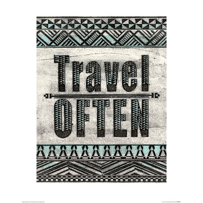 Travel Often - Print on Canvas