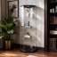 Armoire à vin en verre trempé Pentagonal