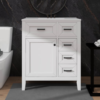 Meuble-lavabo de salle de bain 30 po sans tiroir inclus