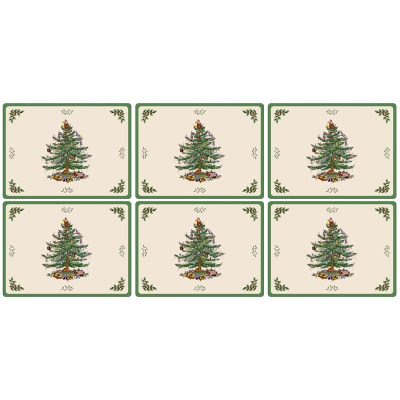 Christmas Tree Placemats