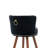 COOLMORE Counter Height Bar Stools Set Of 2 For Kitchen Counter Solid Wood Legs With A Fixed Height Of 360 Degrees-1832392776