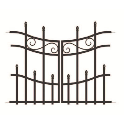 76cm H x 93cm W Steel Gate