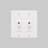 Toggle Switches Double Light Switch with Logo-114216811