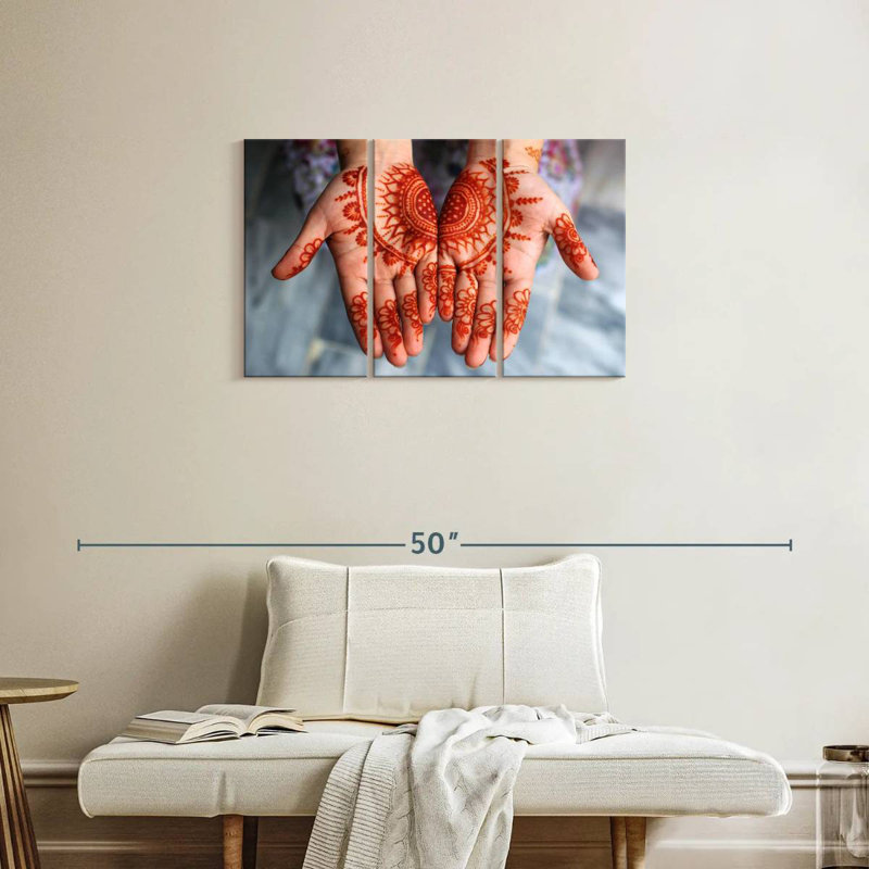 Lelend Eid Ul Fitr Mehndi, H 20 po x l 33 po
