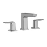 Two Handle Widespread Bathroom Faucet with Drain Assembly