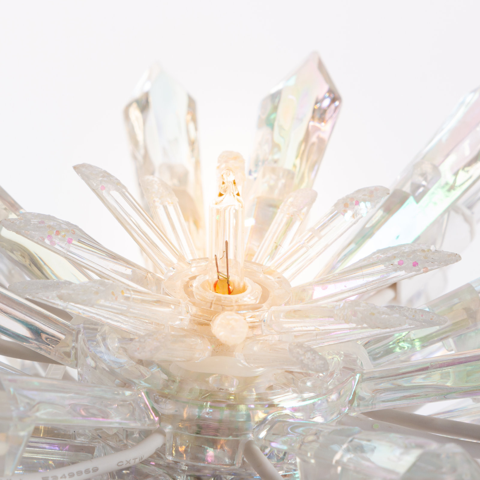 Starburst Christmas Tree Topper with LED Lights