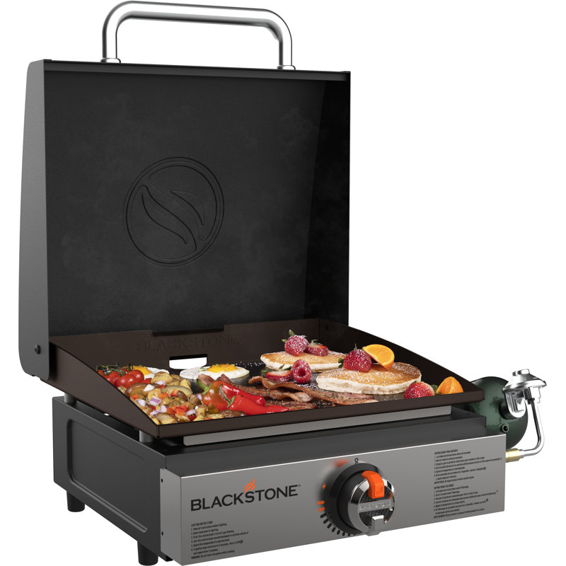 Plaque chauffante 17 po avec hotte Blackstone