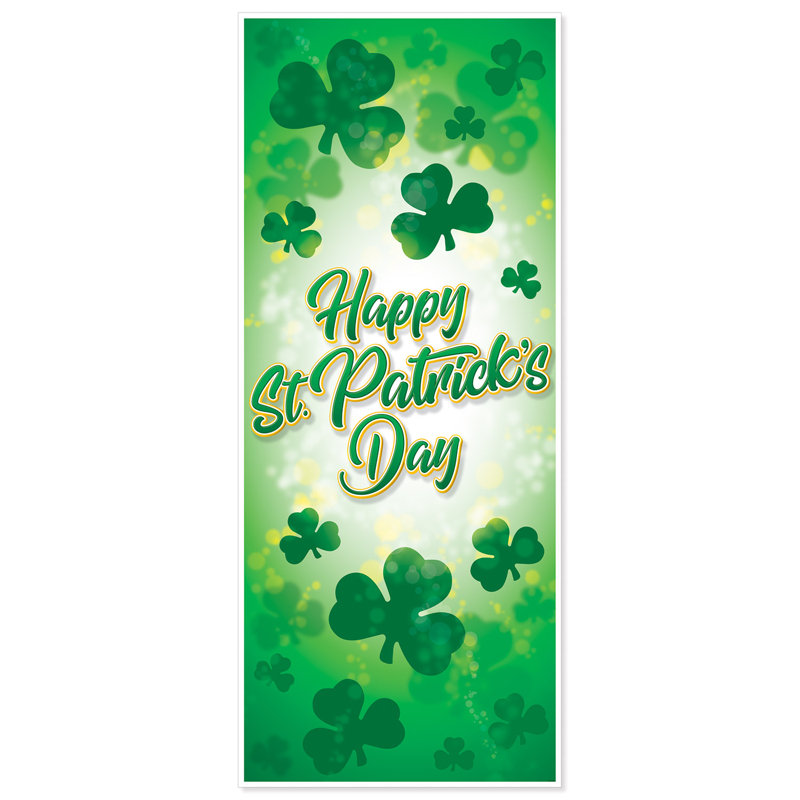 Couvre-porte Happy St Patrick's Day