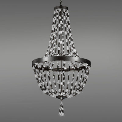 Bali Dimmable LED Empire Chandelier