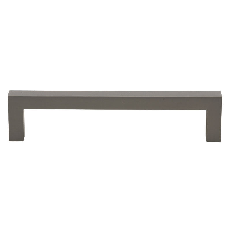 Kingston Collection Solid Square Bar Pull, Polished Chrome, 6 5/16"