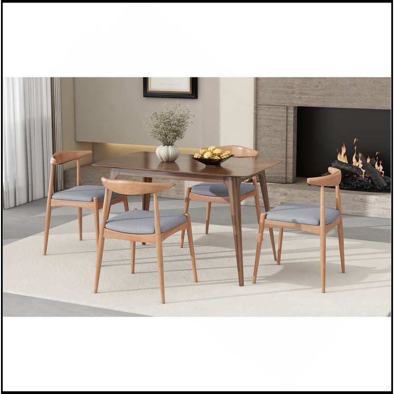 CHAISE (ensemble de 2), Gris, Naturel