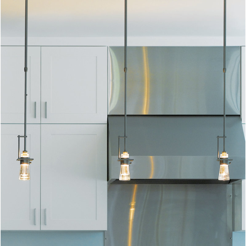 Erlenmeyer Mini Pendant, Bronze, Medium: 14.8" - 59.8"