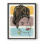 Head Wrap I, reproduction encadrée - bois massif-1994132097-1994132098