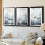 Paysages série CCxxxiv - impression encadrée sur mesure de qualité supérieure mat - 3 pièces-254830531-254830533