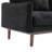 Calvera Modern Loveseat Sofa With Spacious Seating And Stitched Armrests-118964633