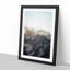Mountain Range in Abstract - Picture Frame Graphic Art Print-55726517-55726511