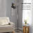 Solt 57.48'' Navy Blue Arched Floor Lamp