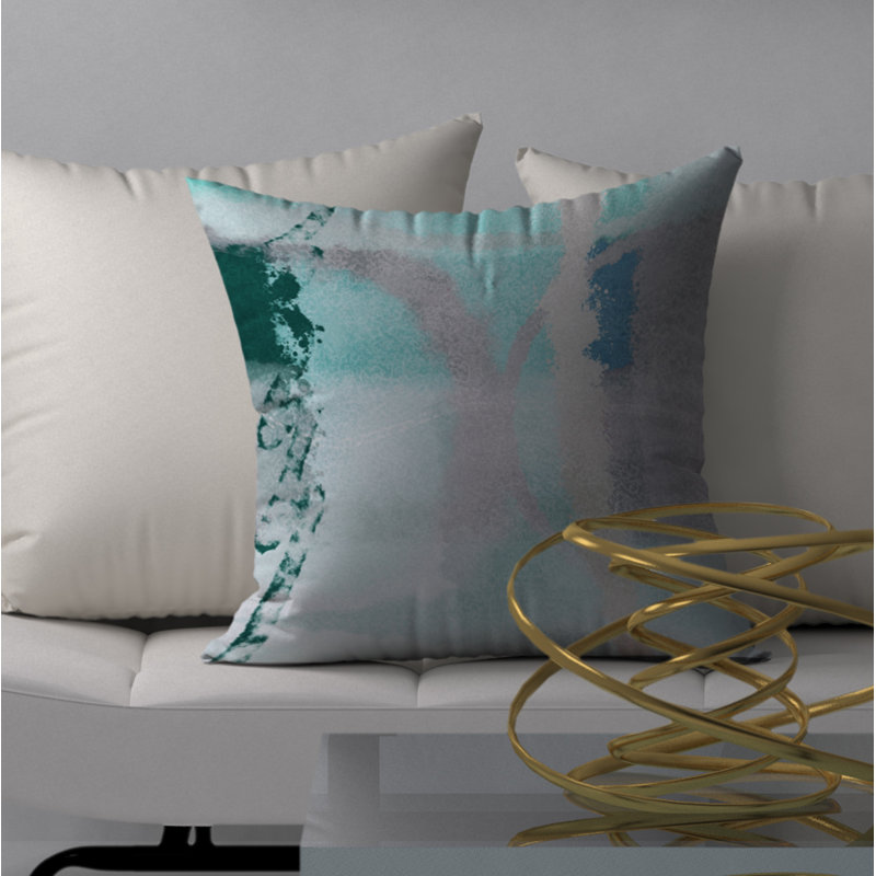 Housse de coussin carrée/insert, 24 po x 24 po