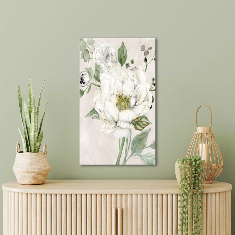 "Garden Elegance II" by Carol Robinson Print on Canvas, 18" H x 30" W x 1" D
