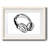 " Headphones Sketch "-686750302-686750301