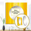Décoration murale en forme de miroir géométrique carré moderne Sunshine-100983564