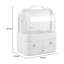 Lissia Plastic 3 Compartment Makeup Organiser