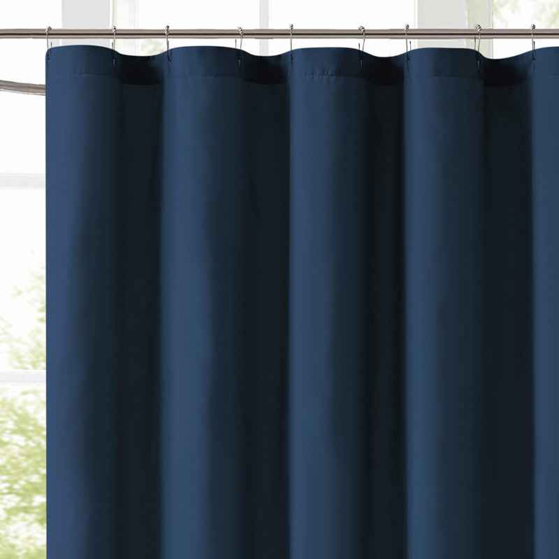 Rideau de douche 72 po x 72 po Trely Soft Everyday, Blue