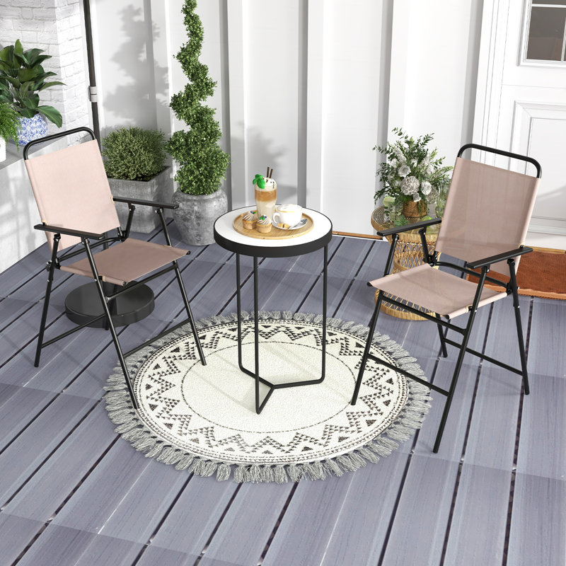 Noura Folding Patio Dining Armchair