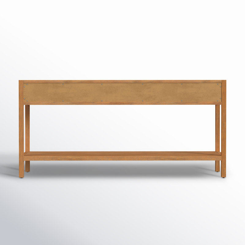 Lark 3 Drawer 65" Console Table, Natural