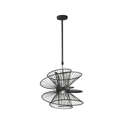 Luminaire suspendu unique à 2 lumières DEL Kemi