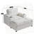 Corduroy Sofa Bed with Cup Holders & USB Charging Port-1903532479