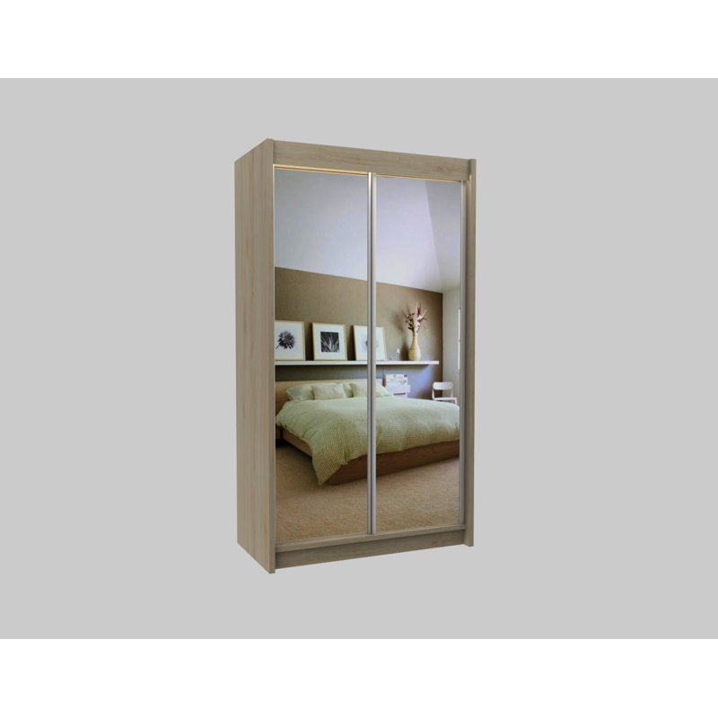 Hansine 2 Door Wardrobe, Sonoma