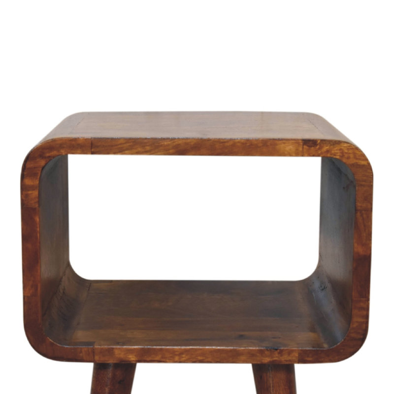 Solid Wood Rectangle Accent Chest
