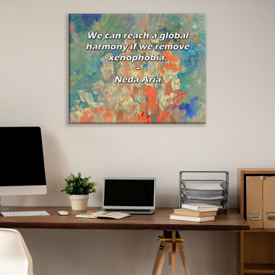 Astoria Grand Gallery Wrapped Canvas By Michael Dirda: "Science fiction is, after all, the art of ext