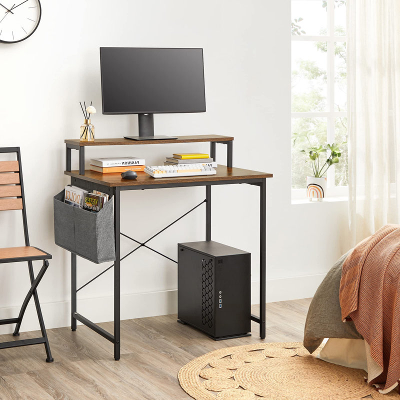 MacLaine Metal Base Computer Desk