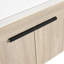 Meuble-lavabo moderne 36 po avec lavabo en céramique et fixation murale