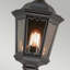 Delora Black Outdoor Wall Lantern-11183588