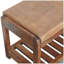 Aurianne Genuine Leather Upholstered Storage Bench