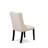 Forney Parson Dining Chairs - Button Tufted Nailhead Linen Fabric Padded Chairs, Set of 2,-57377367-57377370