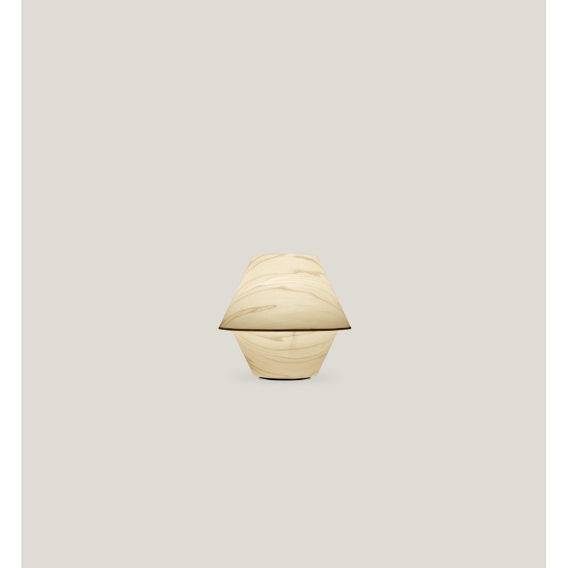 Hotel Simple Table Lamp, 8.9" Dia., Non-Dimmable, Ivory White