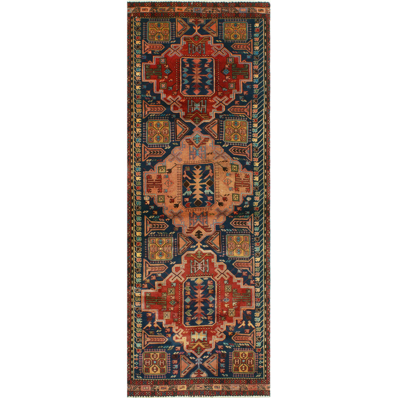 Khylar Distressed Roshanak Red Runner